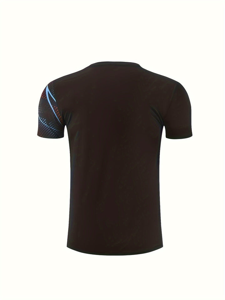 Sporty Functional Shirt for Men Summer Activity - Tarek (Buy 1 Get 1 FREE)-Black-S-Nora Luxe