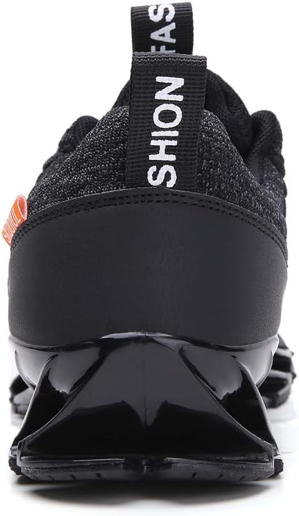 Sporty Men's Trainers - FlexLite-Dark Gray-6.5-Nora Luxe