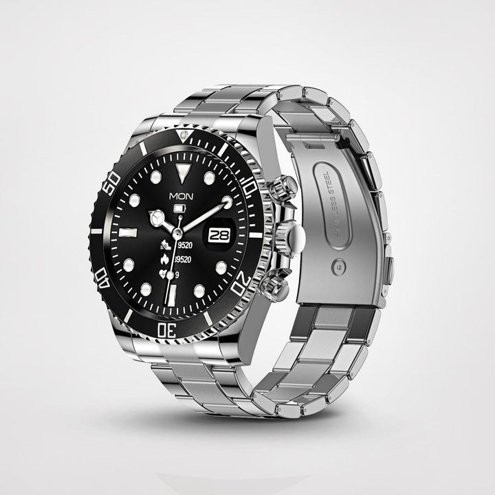 Stylish and Advanced Smartwatch - PowerFit-Black-Nora Luxe