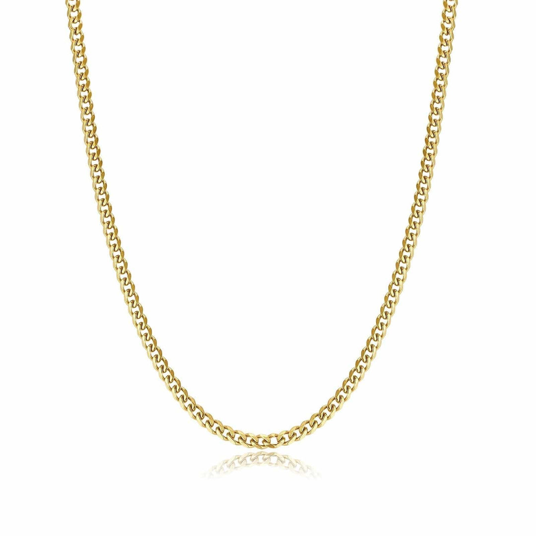 Stylish Cuban Link Necklace - Noah-Gold-0.12 in-Nora Luxe