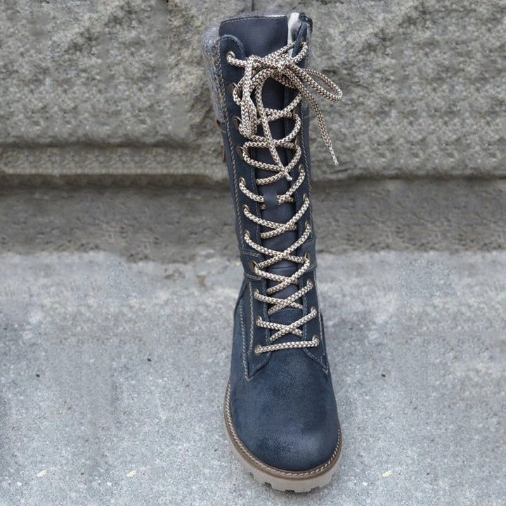 Stylish High Ladies Winter Boots - Nora-Brown-3.0-Nora Luxe