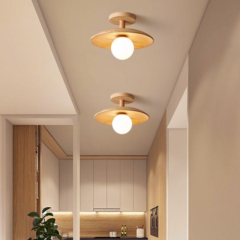 Stylish Japanese Ceiling Lamp - ZenGlow-Nora Luxe