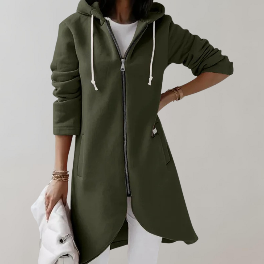Stylish Ladies' Cardigan - Elara-Green-S-Nora Luxe