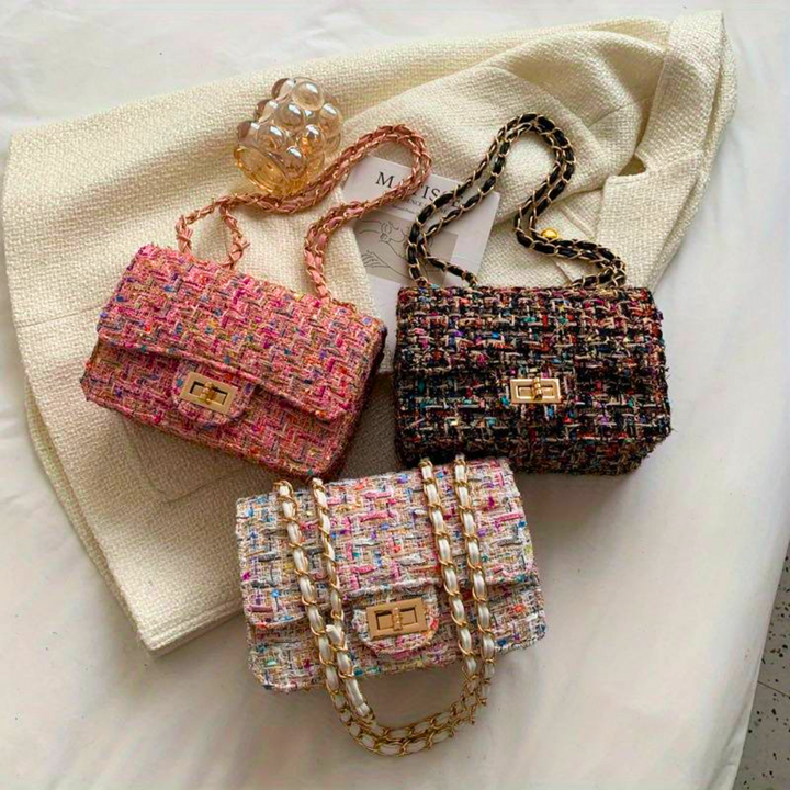 Stylish Ladies Shoulder Bag - Livia-Pink-Nora Luxe
