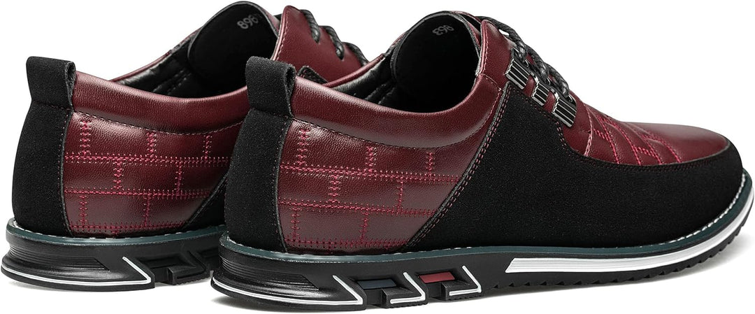 Stylish Leather Men's Shoes - James-Black-7.0-Nora Luxe