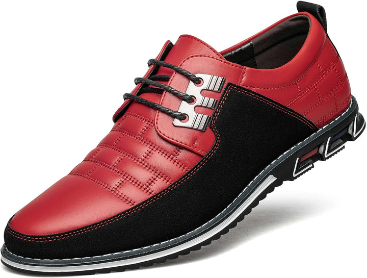 Stylish Leather Men's Shoes - James-Black-7.0-Nora Luxe