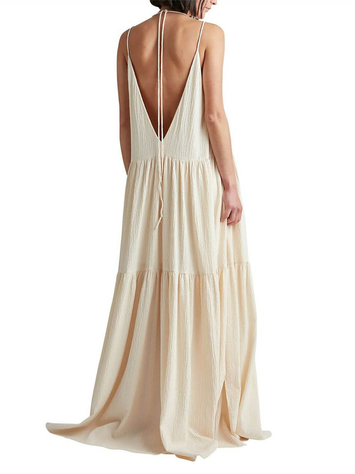 Stylish maxi dress with a flowy cut – Liana-S-Nora Luxe