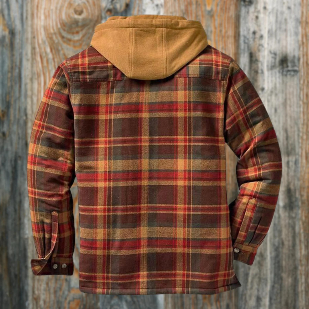Stylish Men's Winter Coat - RusticJack-Blue-S-Nora Luxe