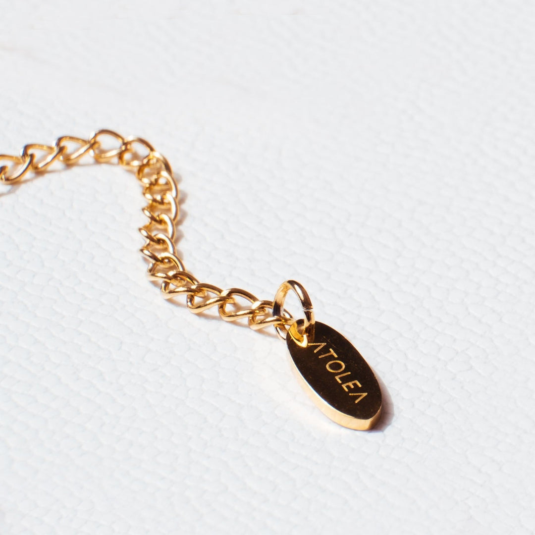 Subtle Ankle Bracelet for Women - Amalfi-Gold-Nora Luxe