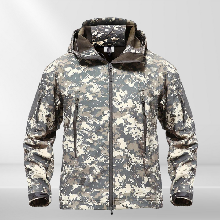 Tactical Softshell Jacket - Daan-Camouflage-XS-The Livary