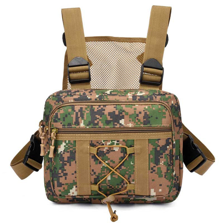 Durable Tactical Chest Rig Bag – Water-Resistant Multi-Pocket Outdoor Gear