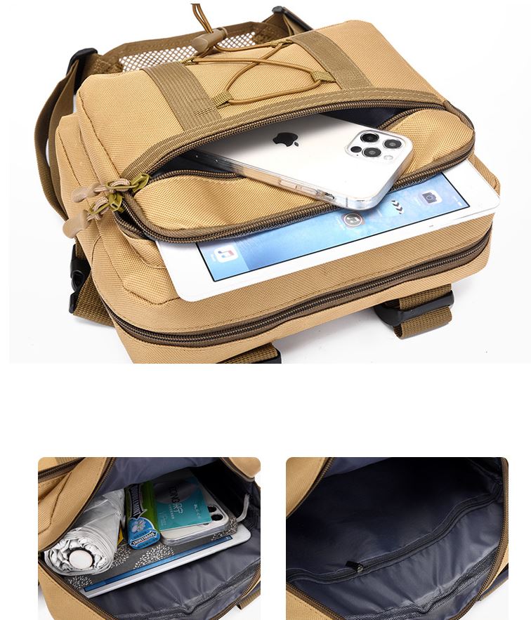 Durable Tactical Chest Rig Bag – Water-Resistant Multi-Pocket Outdoor Gear
