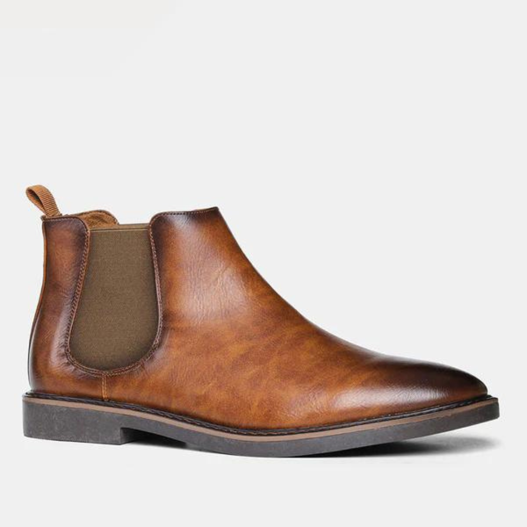 Timeless Chelsea Men's Boots - David-Black-7.0-Nora Luxe