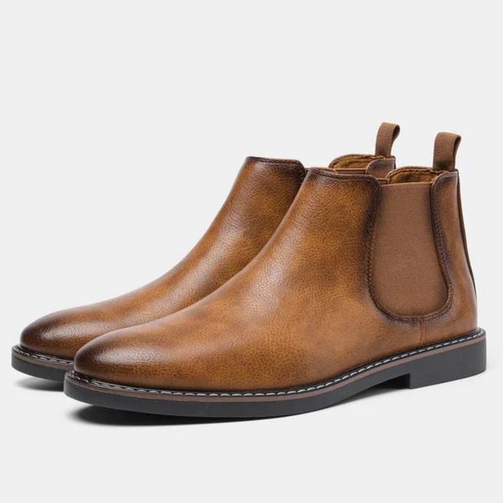 Timeless Chelsea Men's Boots - David-Black-7.0-Nora Luxe