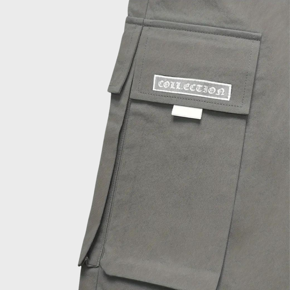 Trendy Casual Cargo Trousers - Joris-Khaki-S-Nora Luxe