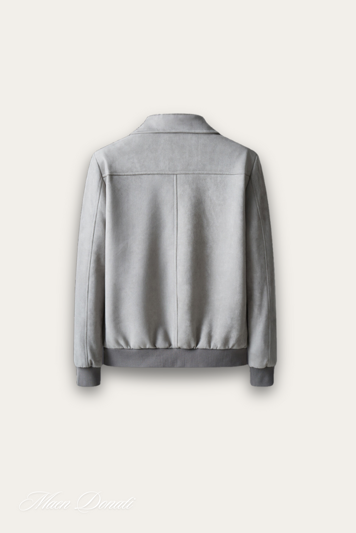 Trendy Grey Men's Jacket – Matteo-M-The Livary