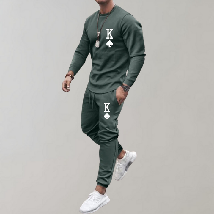 Trendy Tracksuit for Men - Axel-Green-S-Nora Luxe