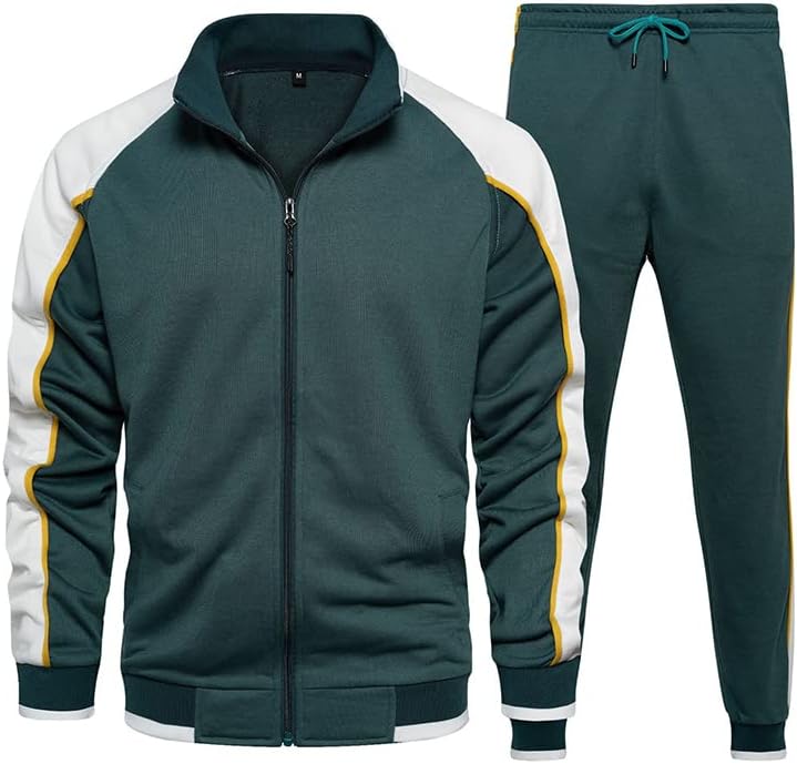 Trendy Tracksuit for Men - Jake-Green-S-Nora Luxe