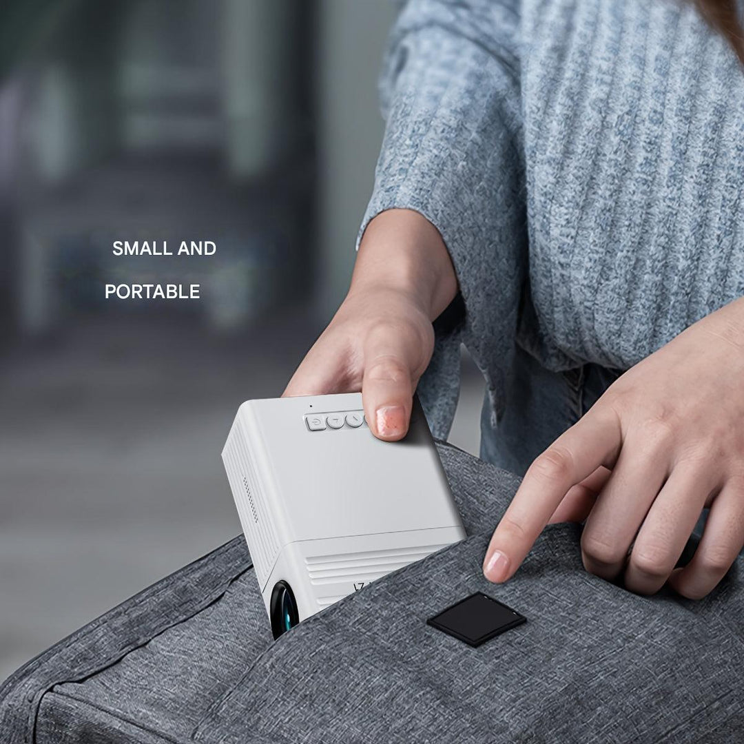 Ultra-Bright Mini Projector (3000 Lumen) - LumoBeam-The Livary