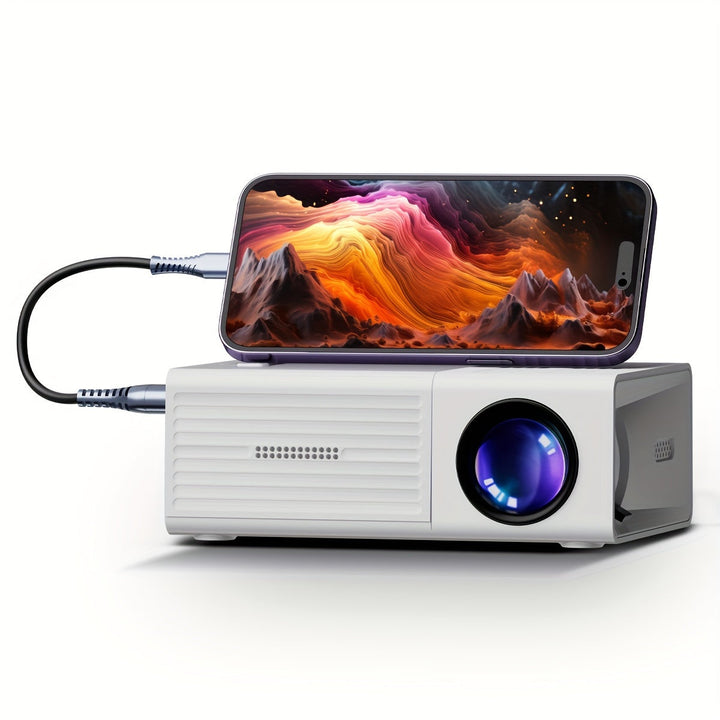 Ultra-Bright Mini Projector (3000 Lumen) - LumoBeam-The Livary