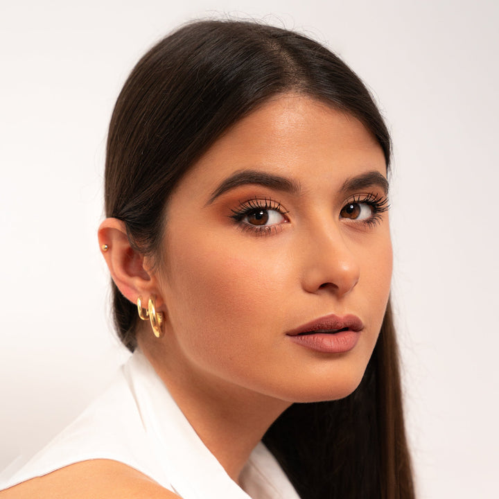 Unique Switch Earrings - Isa-Gold-Nora Luxe