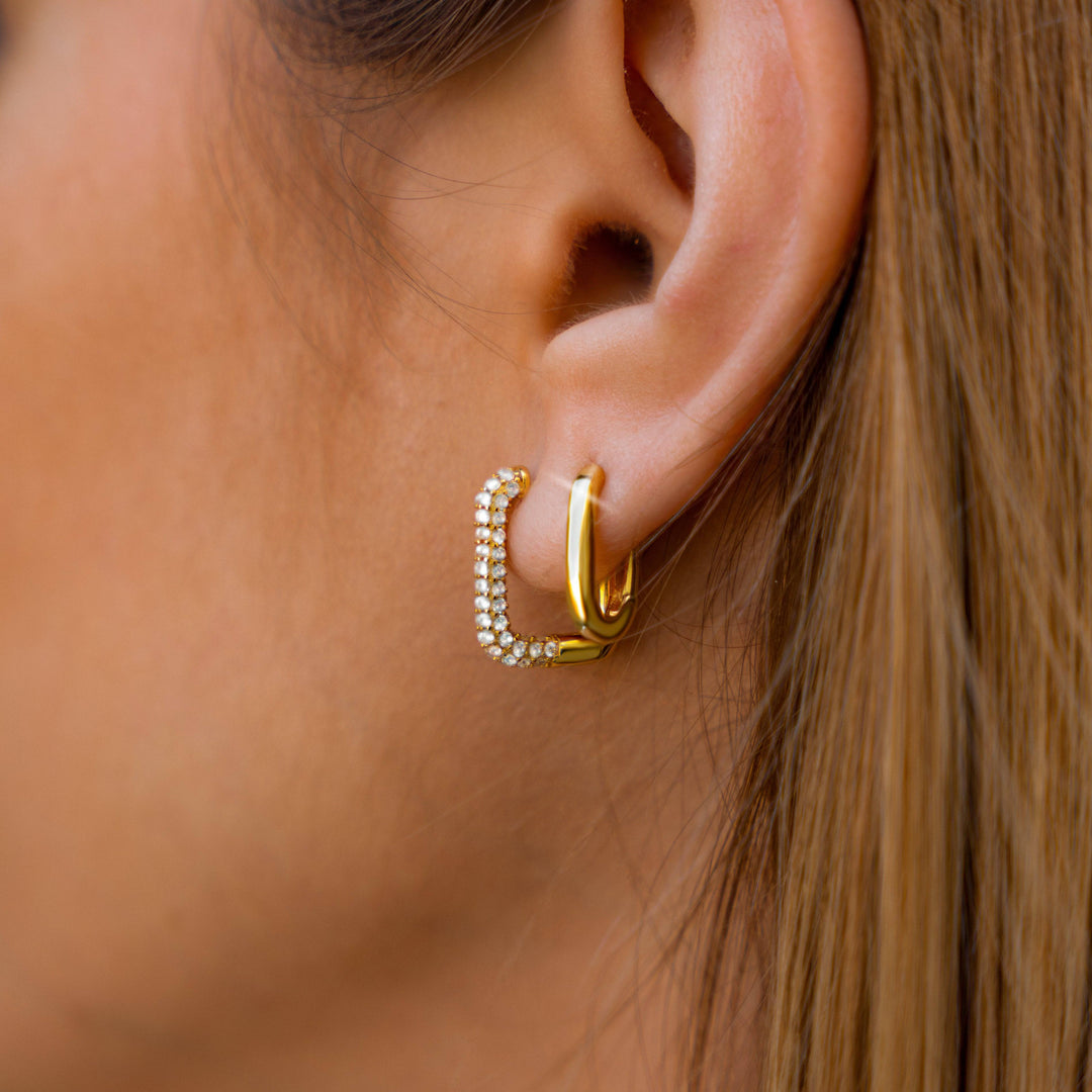 Unique Switch Earrings - Isa-Gold-Nora Luxe