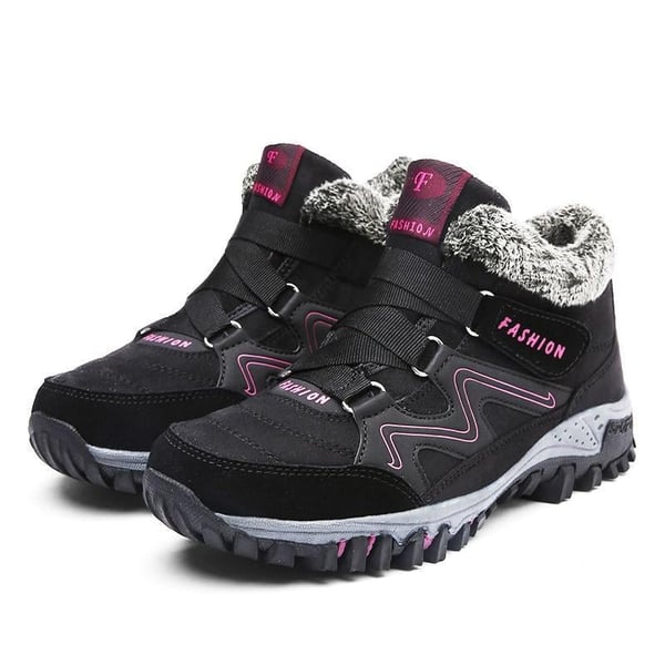Unisex Winter Boots Aspen | Waterproof, Warm and Non-slip-Dark red-5.5-Nora Luxe
