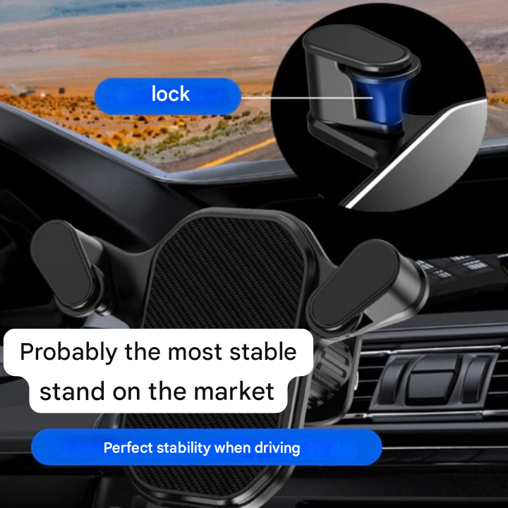 Universal Car Phone Holder with Ventilation Hook – Griponix-Nora Luxe