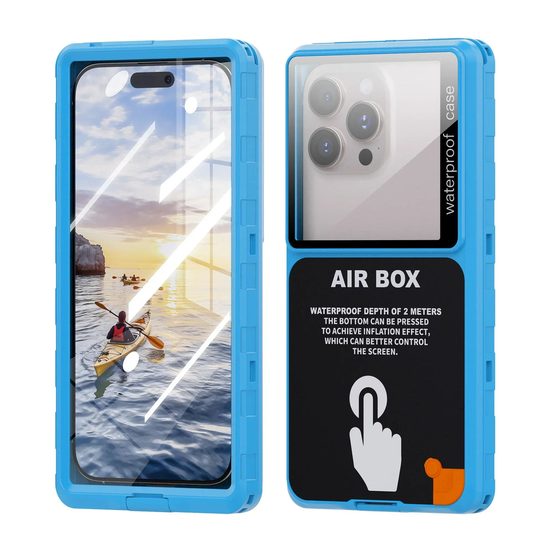 Universal Waterproof Phone Case with IP68 Protection – 6.9" – 1+1 FREE-Blue-State of Style
