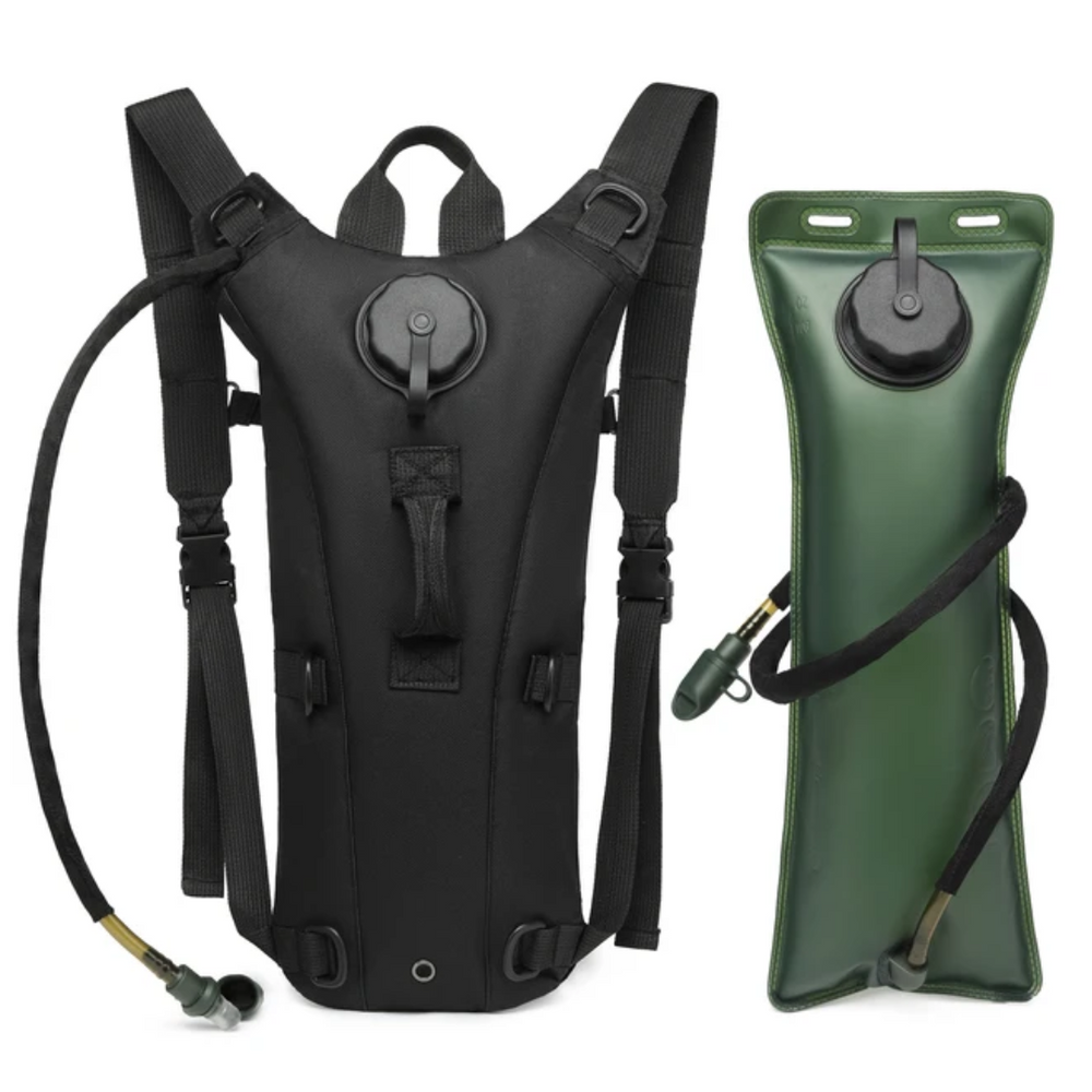 Water Backpack 3L - HydraPack-Black-Nora Luxe