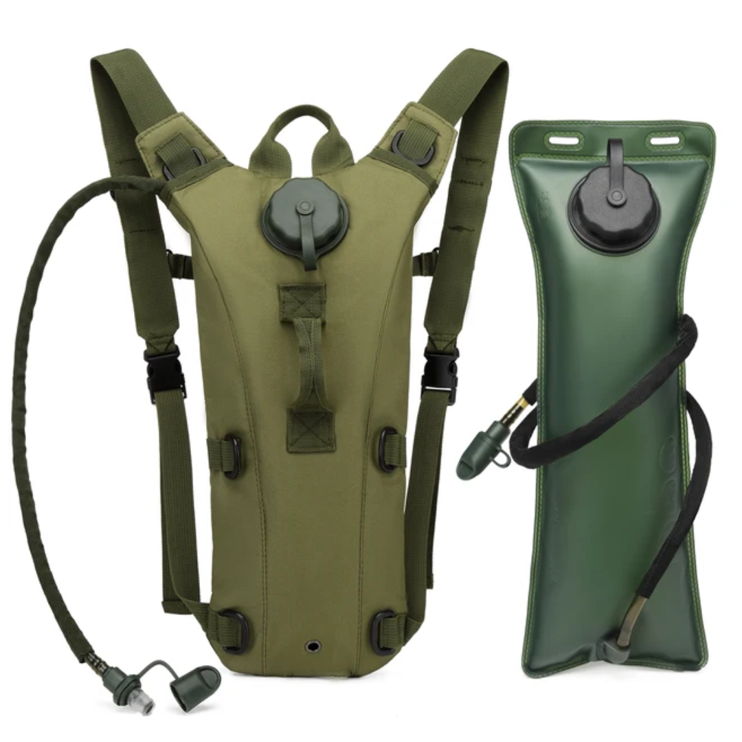 Water Backpack 3L - HydraPack-Green-Nora Luxe