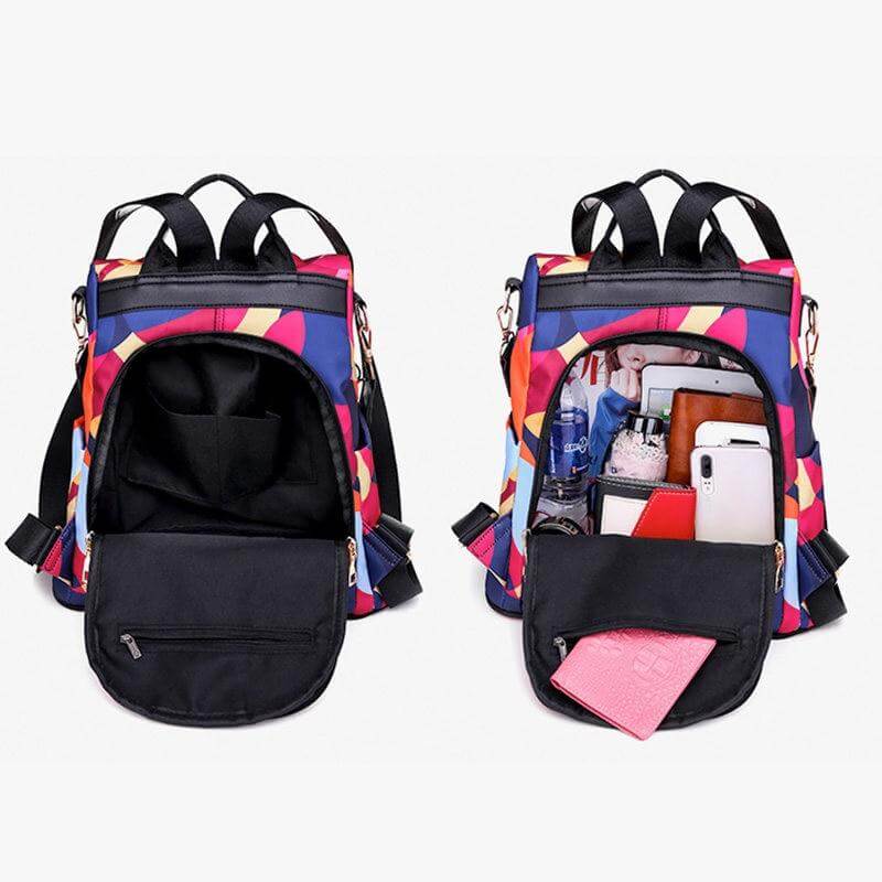 Water-Resistant Anti-Theft Women’s Backpack with Multiple Compartments – SafeHold