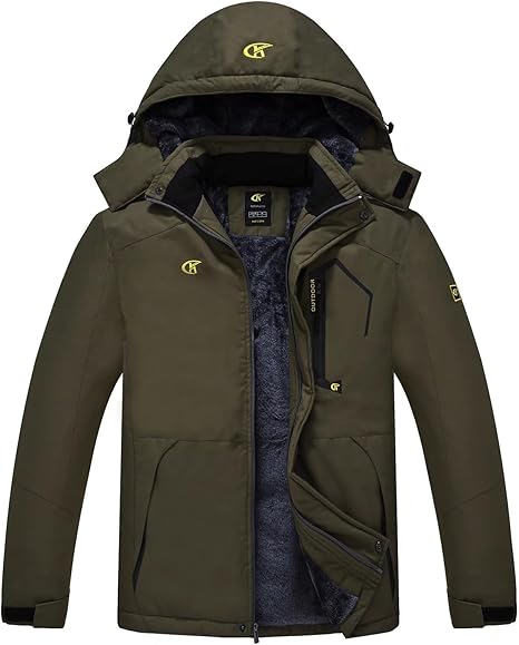 Waterproof Men's Winter Jacket - Max-Green-S-Nora Luxe