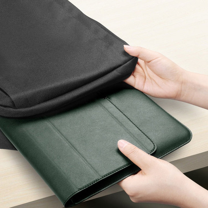 Waterproof & Shockproof Laptop Sleeve – Veltro-Brown-11 - 12 inch-The Livary