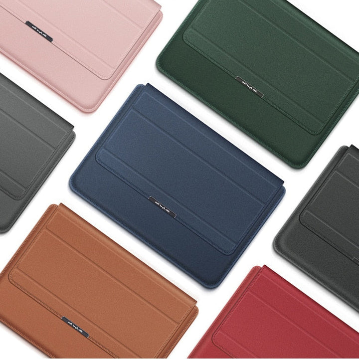 Waterproof & Shockproof Laptop Sleeve – Veltro-Brown-11 - 12 inch-The Livary