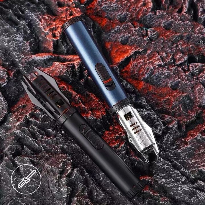 Windproof Multifunctional Welding Flame Lighter - Blaztor-Blue-The Livary