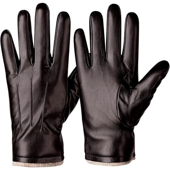 Winter Learning Touchscreen Gloves - TouchLuxe-Brown-S-Nora Luxe