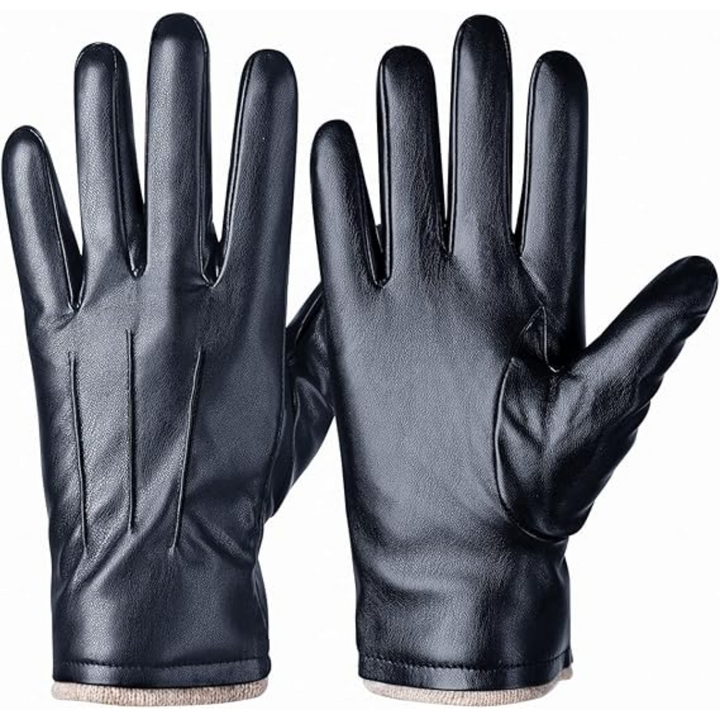 Winter Learning Touchscreen Gloves - TouchLuxe-Marine Blue-S-Nora Luxe