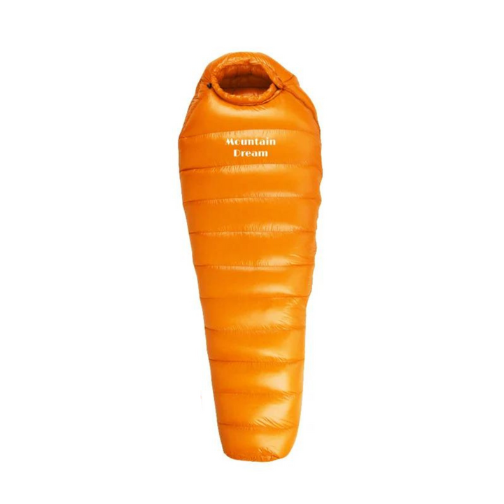 Winter Sleeping Bag - ArcticNest-Orange-400g-Nora Luxe