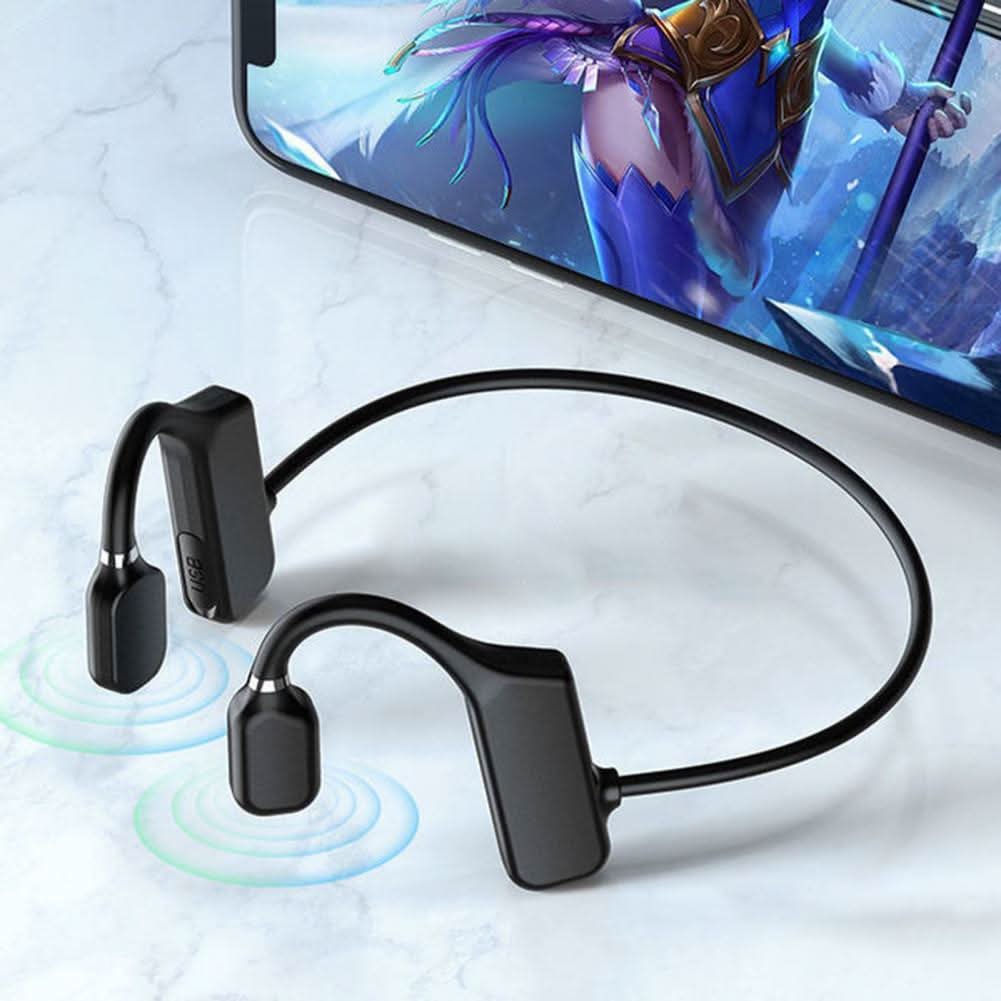 Wireless Bot Guidance Headphones - SonicFlow-Black-Nora Luxe