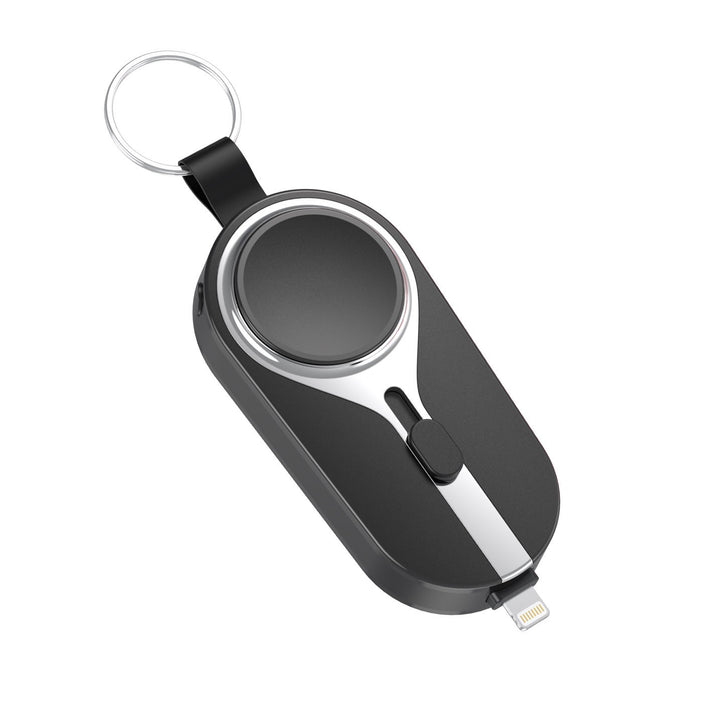 Wireless Charging Clip – VoltClip-Black-iPhone-The Livary