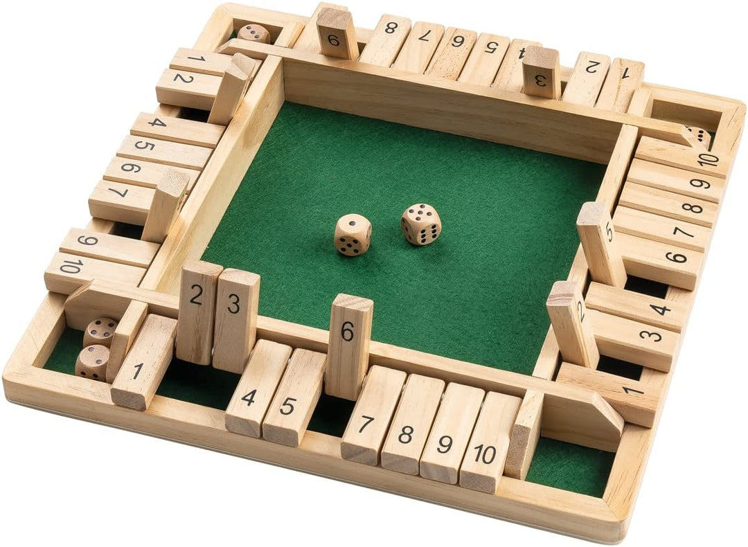 Wooden Dice Board Game - RekenRijk-Nora Luxe