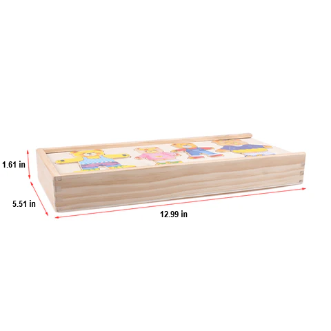 Wooden Puzzle - DressUp Max-Nora Luxe
